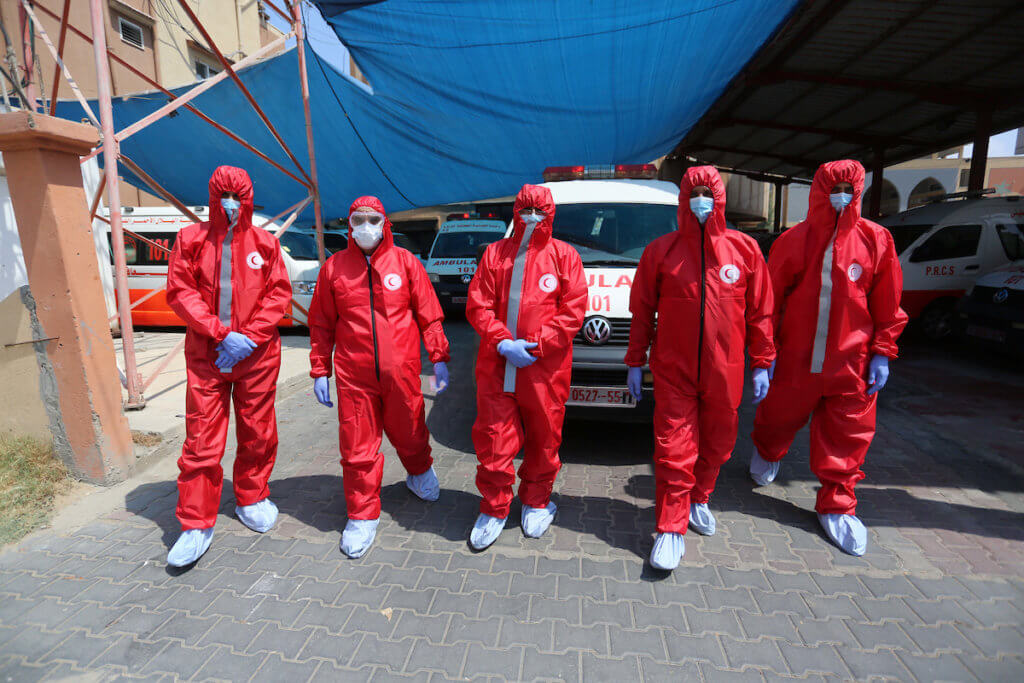Gaza is being left to tackle the pandemic on its own