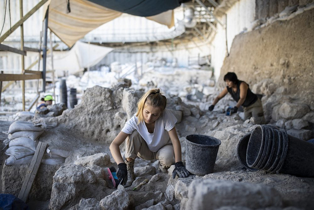 In East Jerusalem, the settler project is expanding underground